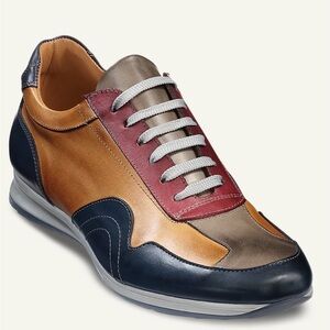 Paul Fredrick Multicolor Leather Sneakers 10.5 men’s